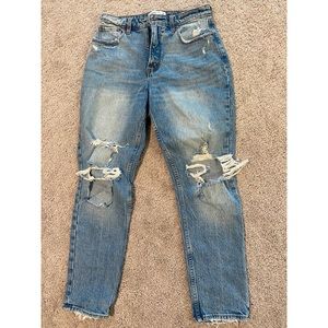 Abercrombie & Fitch Skinny Jean High Rise Curve Love